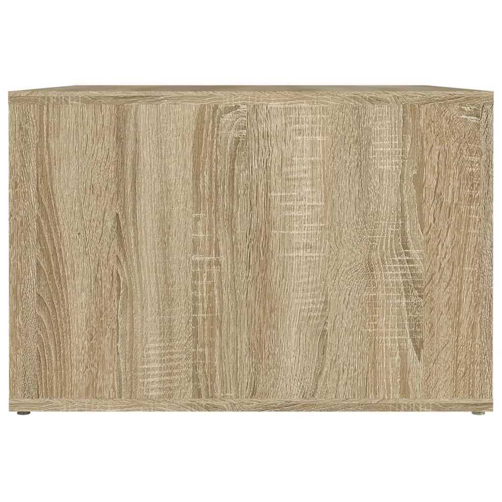 Nachtkastje 57x55x36 cm bewerkt hout sonoma eikenkleurig Nachtkastjes | Creëer jouw Trendy Thuis | Gratis bezorgd & Retour | Trendy.nl