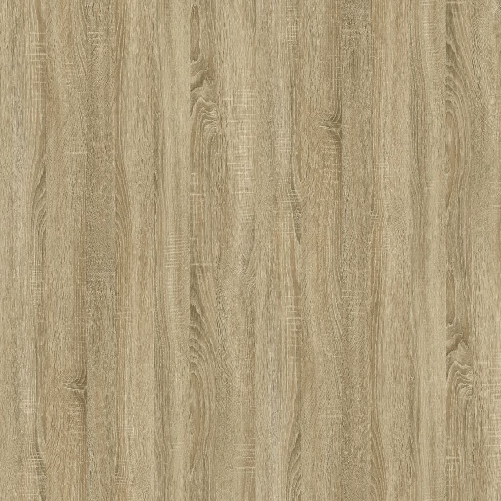 Nachtkastje 57x55x36 cm bewerkt hout sonoma eikenkleurig Nachtkastjes | Creëer jouw Trendy Thuis | Gratis bezorgd & Retour | Trendy.nl