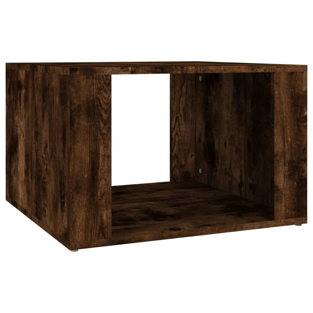 Nachtkastje 57x55x36 cm bewerkt hout gerookt eikenkleurig Nachtkastjes | Creëer jouw Trendy Thuis | Gratis bezorgd & Retour | Trendy.nl