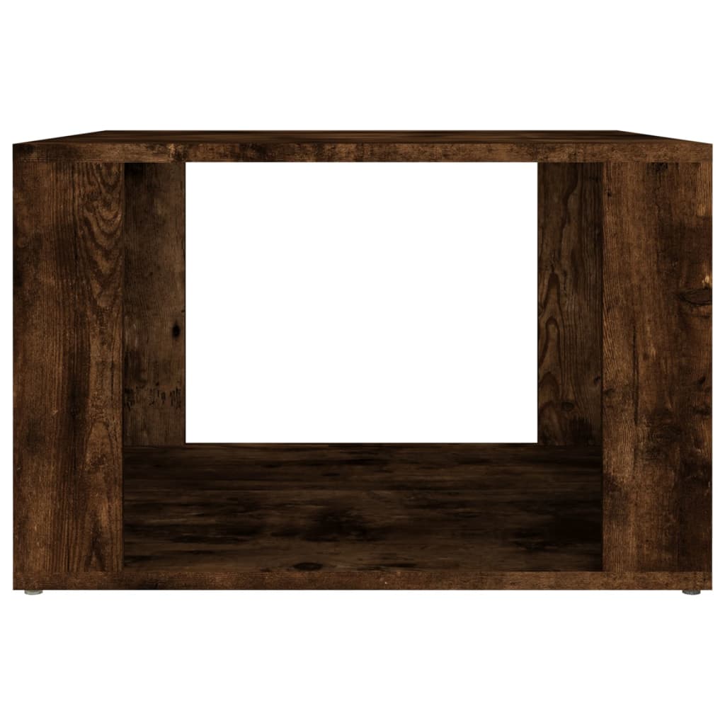 Nachtkastje 57x55x36 cm bewerkt hout gerookt eikenkleurig Nachtkastjes | Creëer jouw Trendy Thuis | Gratis bezorgd & Retour | Trendy.nl