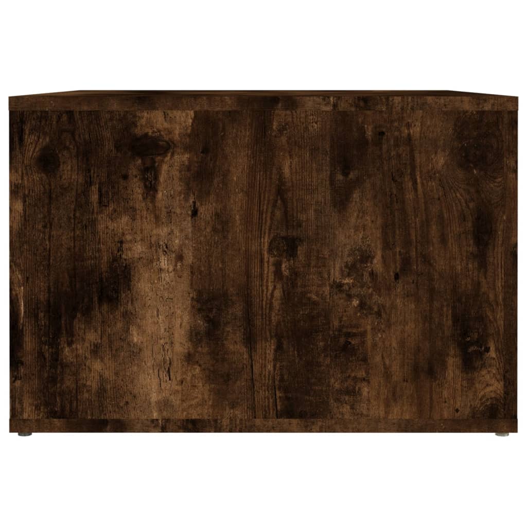 Nachtkastje 57x55x36 cm bewerkt hout gerookt eikenkleurig Nachtkastjes | Creëer jouw Trendy Thuis | Gratis bezorgd & Retour | Trendy.nl