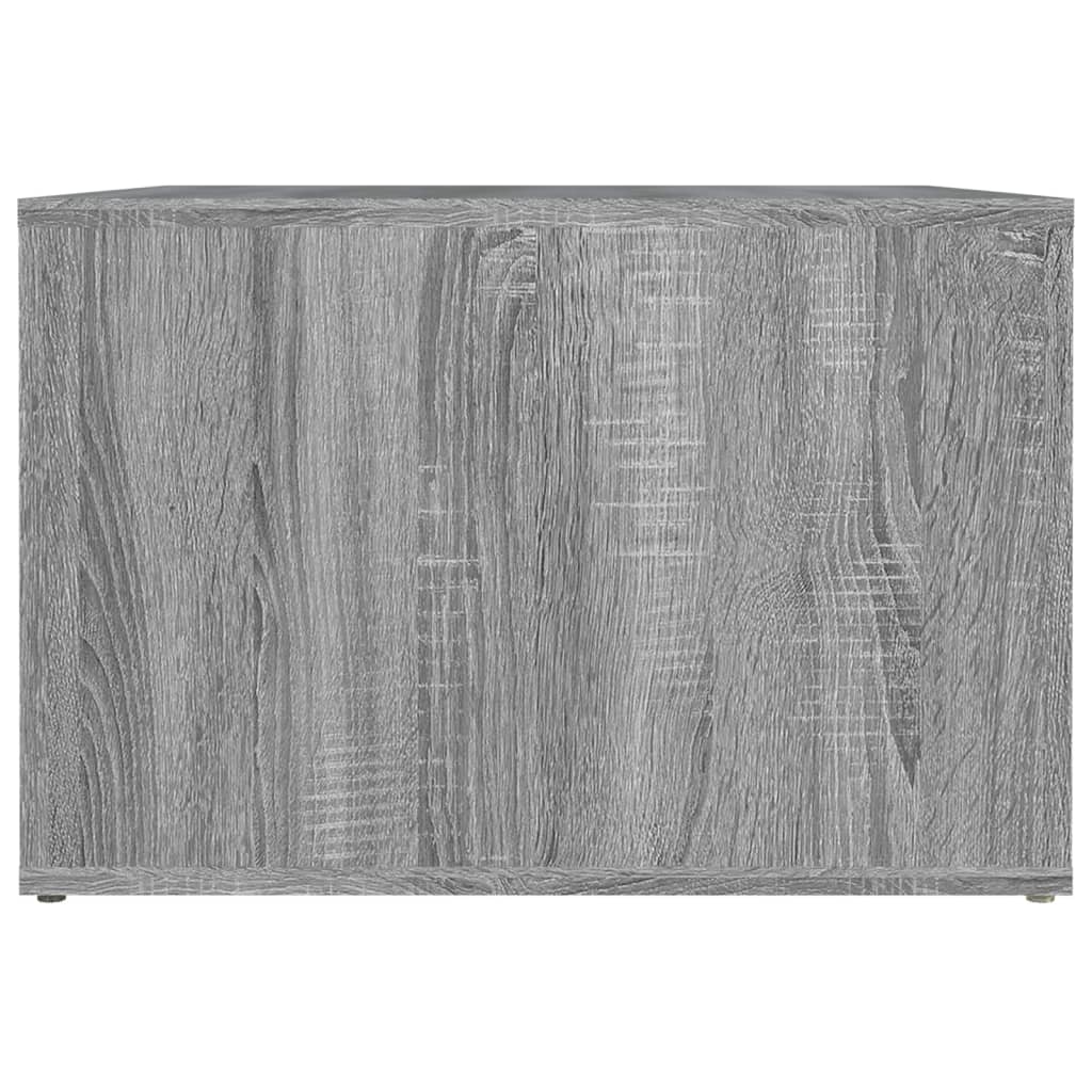 Nachtkastje 57x55x36 cm bewerkt hout grijs sonoma eikenkleurig Nachtkastjes | Creëer jouw Trendy Thuis | Gratis bezorgd & Retour | Trendy.nl