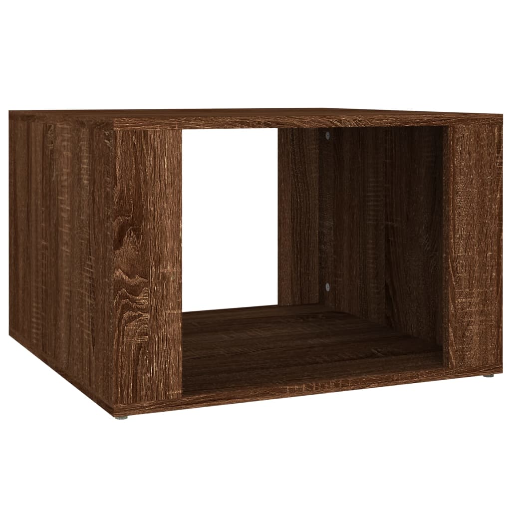 Nachtkastje 57x55x36 cm bewerkt hout bruin eikenkleur Nachtkastjes | Creëer jouw Trendy Thuis | Gratis bezorgd & Retour | Trendy.nl