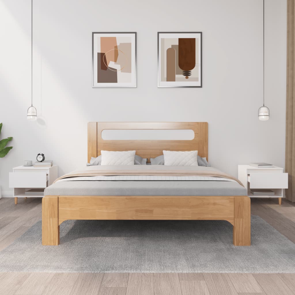 Nachtkastjes 2 st 50x46x50 cm bewerkt hout wit Nachtkastjes | Creëer jouw Trendy Thuis | Gratis bezorgd & Retour | Trendy.nl