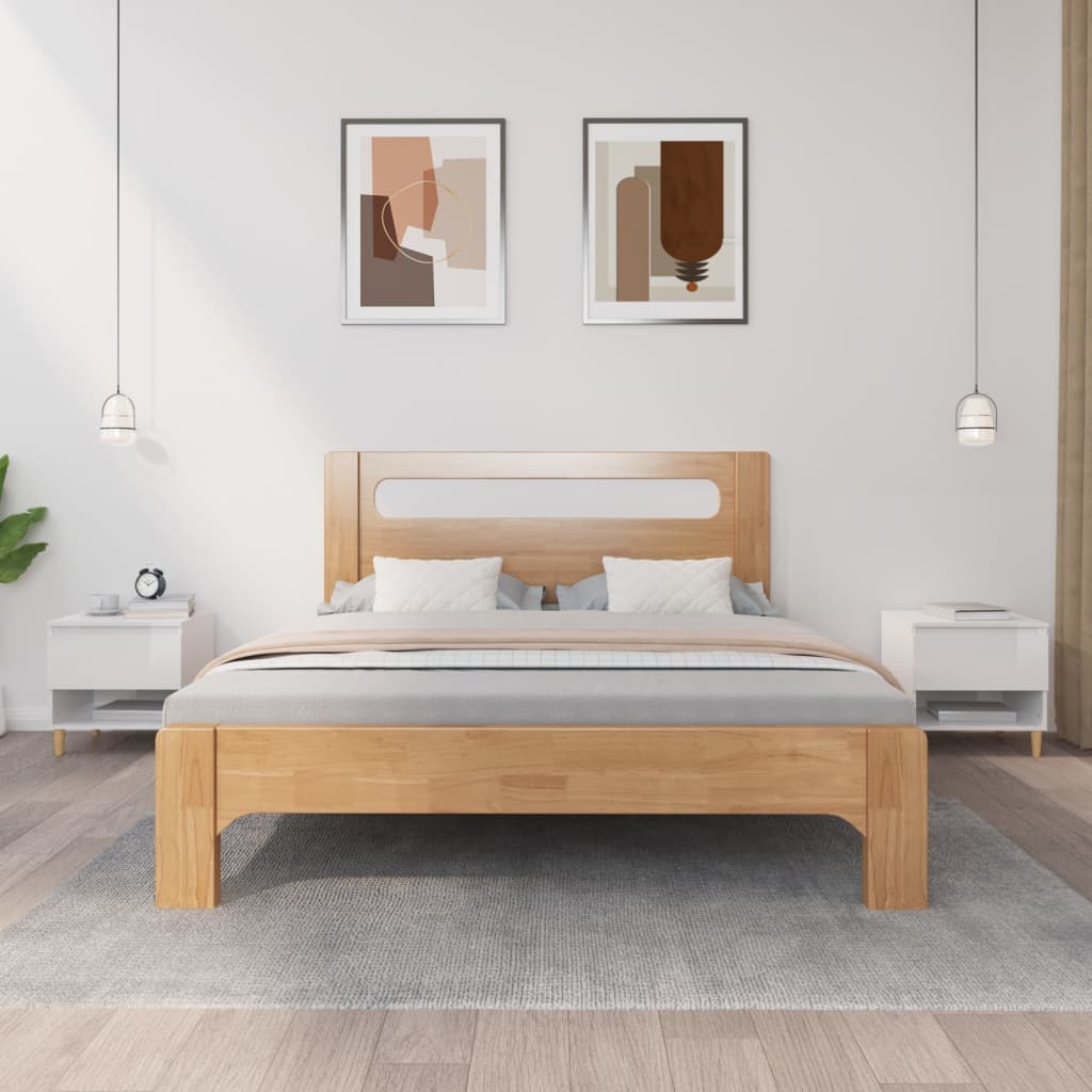 Nachtkastjes 2 st 50x46x50 cm bewerkt hout hoogglans wit Nachtkastjes | Creëer jouw Trendy Thuis | Gratis bezorgd & Retour | Trendy.nl