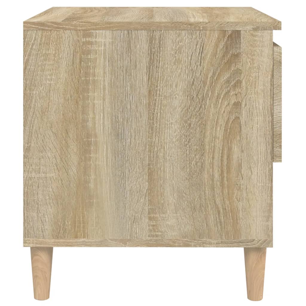 Nachtkastjes 2 st 50x46x50 cm bewerkt hout sonoma eikenkleurig Nachtkastjes | Creëer jouw Trendy Thuis | Gratis bezorgd & Retour | Trendy.nl