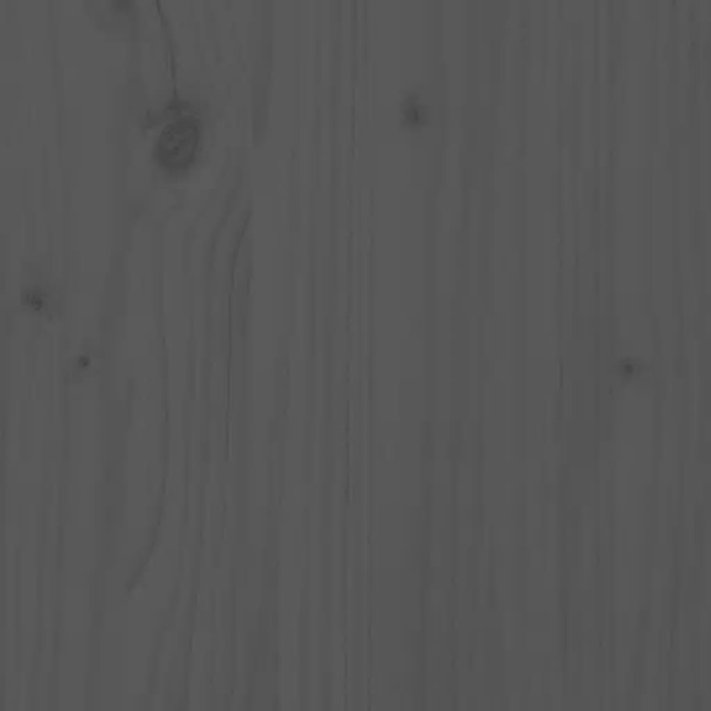 Tuintafel 121x82,5x110 cm massief grenenhout grijs Tuintafels | Creëer jouw Trendy Thuis | Gratis bezorgd & Retour | Trendy.nl