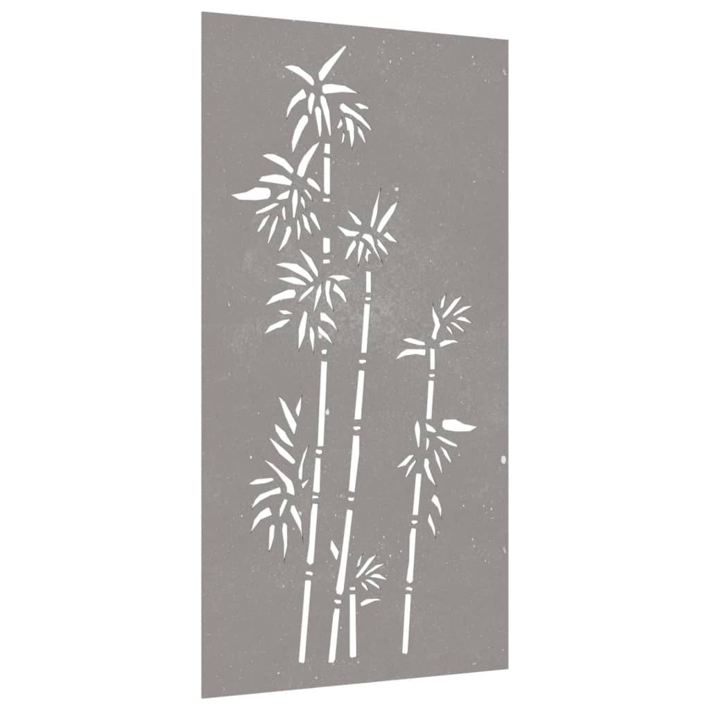 Wanddecoratie tuin bamboe-ontwerp 105x55 cm cortenstaal Posters, prenten & kunstwerken | Creëer jouw Trendy Thuis | Gratis bezorgd & Retour | Trendy.nl