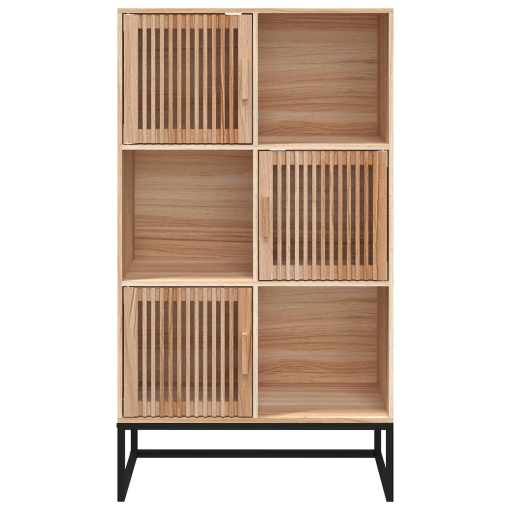 Hoge kast 70x35x125 cm bewerkt hout Opbergkasten & lockerkasten | Creëer jouw Trendy Thuis | Gratis bezorgd & Retour | Trendy.nl