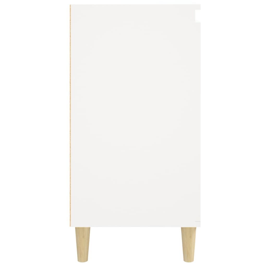 Nachtkastjes 2 st 40x35x70 cm bewerkt hout wit Nachtkastjes | Creëer jouw Trendy Thuis | Gratis bezorgd & Retour | Trendy.nl