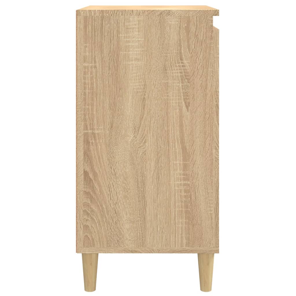 Nachtkastjes 2 st 40x35x70 cm bewerkt hout sonoma eikenkleurig Nachtkastjes | Creëer jouw Trendy Thuis | Gratis bezorgd & Retour | Trendy.nl