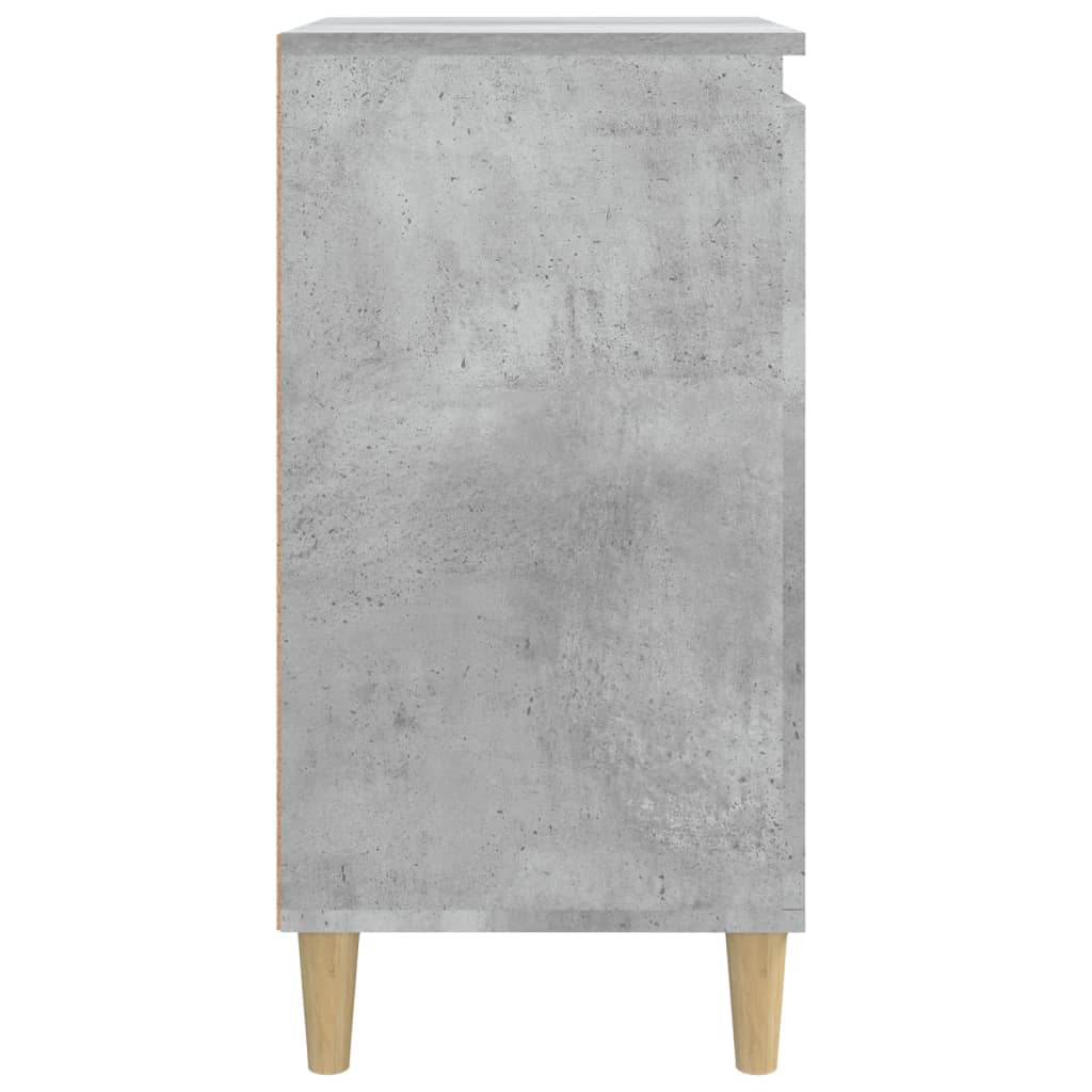 Nachtkastje 40x35x70 cm bewerkt hout betongrijs Nachtkastjes | Creëer jouw Trendy Thuis | Gratis bezorgd & Retour | Trendy.nl