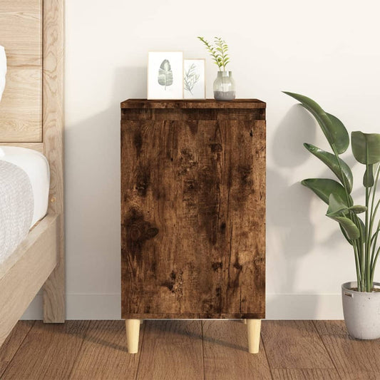 Nachtkastje 40x35x70 cm bewerkt hout gerookt eikenkleurig Nachtkastjes | Creëer jouw Trendy Thuis | Gratis bezorgd & Retour | Trendy.nl