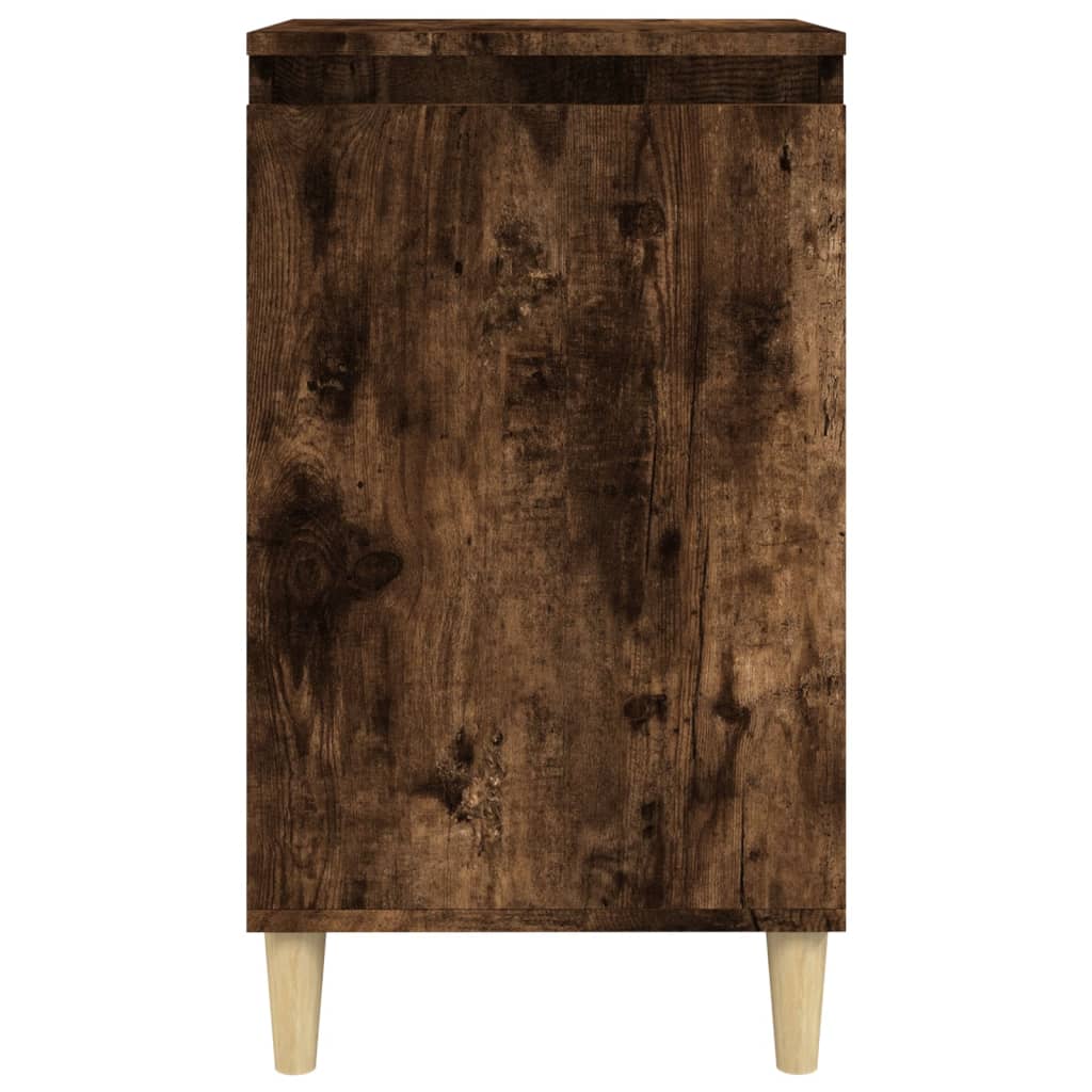 Nachtkastjes 2 st 40x35x70 cm bewerkt hout gerookt eikenkleurig Nachtkastjes | Creëer jouw Trendy Thuis | Gratis bezorgd & Retour | Trendy.nl