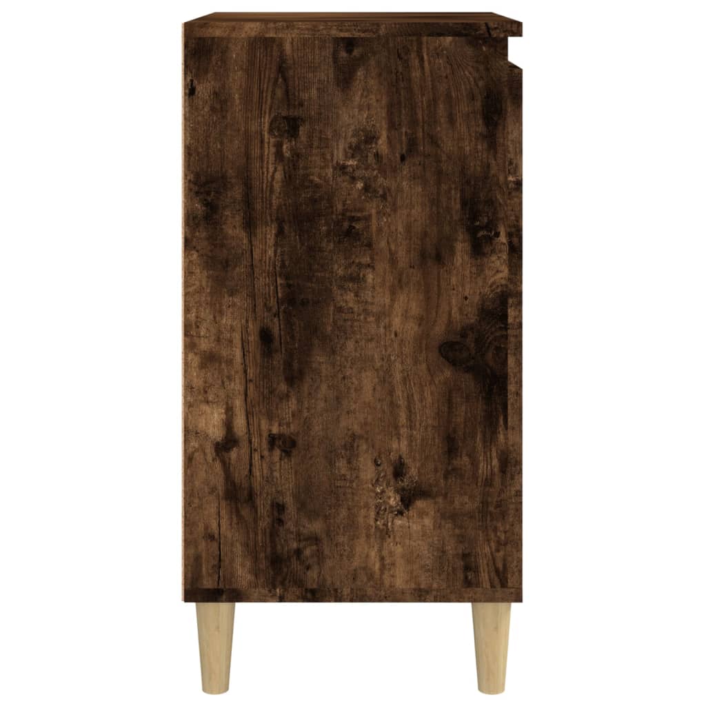 Nachtkastjes 2 st 40x35x70 cm bewerkt hout gerookt eikenkleurig Nachtkastjes | Creëer jouw Trendy Thuis | Gratis bezorgd & Retour | Trendy.nl