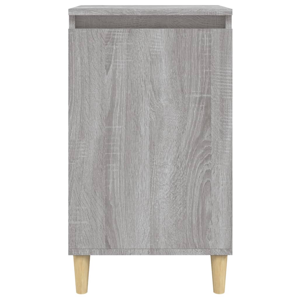 Nachtkastje 40x35x70 cm bewerkt hout grijs sonoma eikenkleurig Nachtkastjes | Creëer jouw Trendy Thuis | Gratis bezorgd & Retour | Trendy.nl