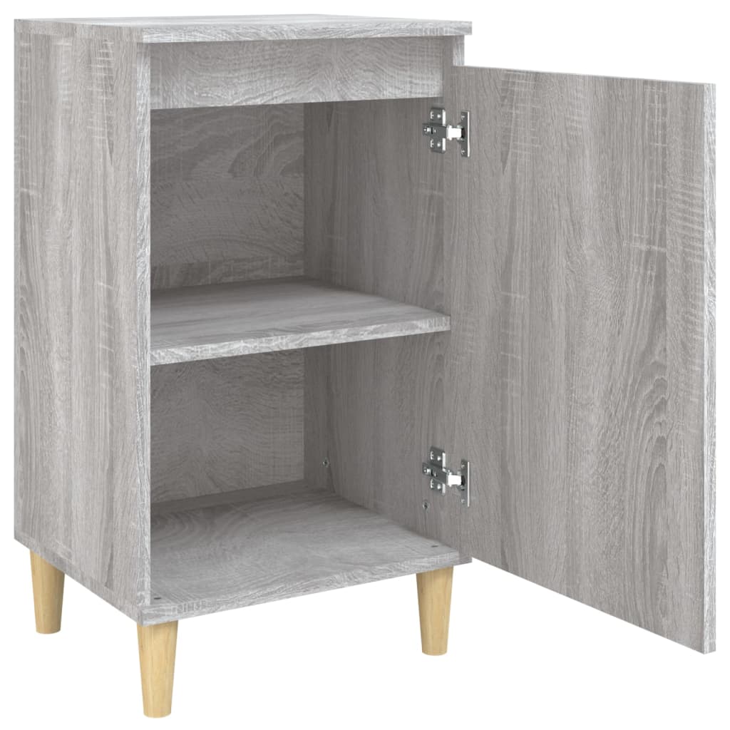 Nachtkastjes 2 st 40x35x70 cm bewerkt hout grijs sonoma eiken Nachtkastjes | Creëer jouw Trendy Thuis | Gratis bezorgd & Retour | Trendy.nl