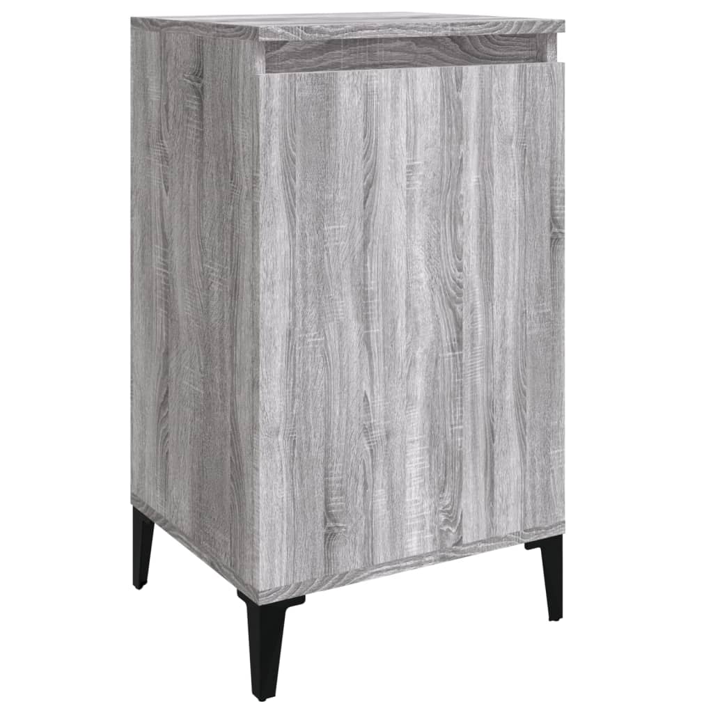 Nachtkastjes 2 st 40x35x70 cm bewerkt hout grijs sonoma eiken Nachtkastjes | Creëer jouw Trendy Thuis | Gratis bezorgd & Retour | Trendy.nl