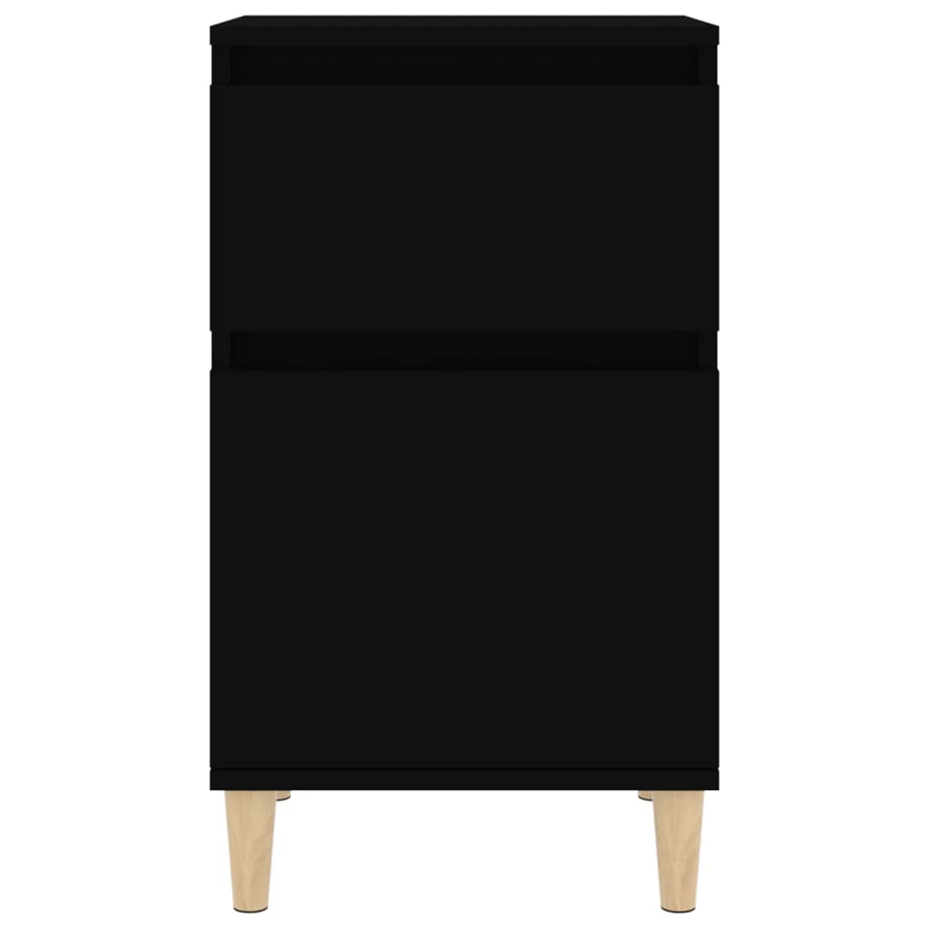 Nachtkastje 40x35x70 cm zwart Nachtkastjes | Creëer jouw Trendy Thuis | Gratis bezorgd & Retour | Trendy.nl