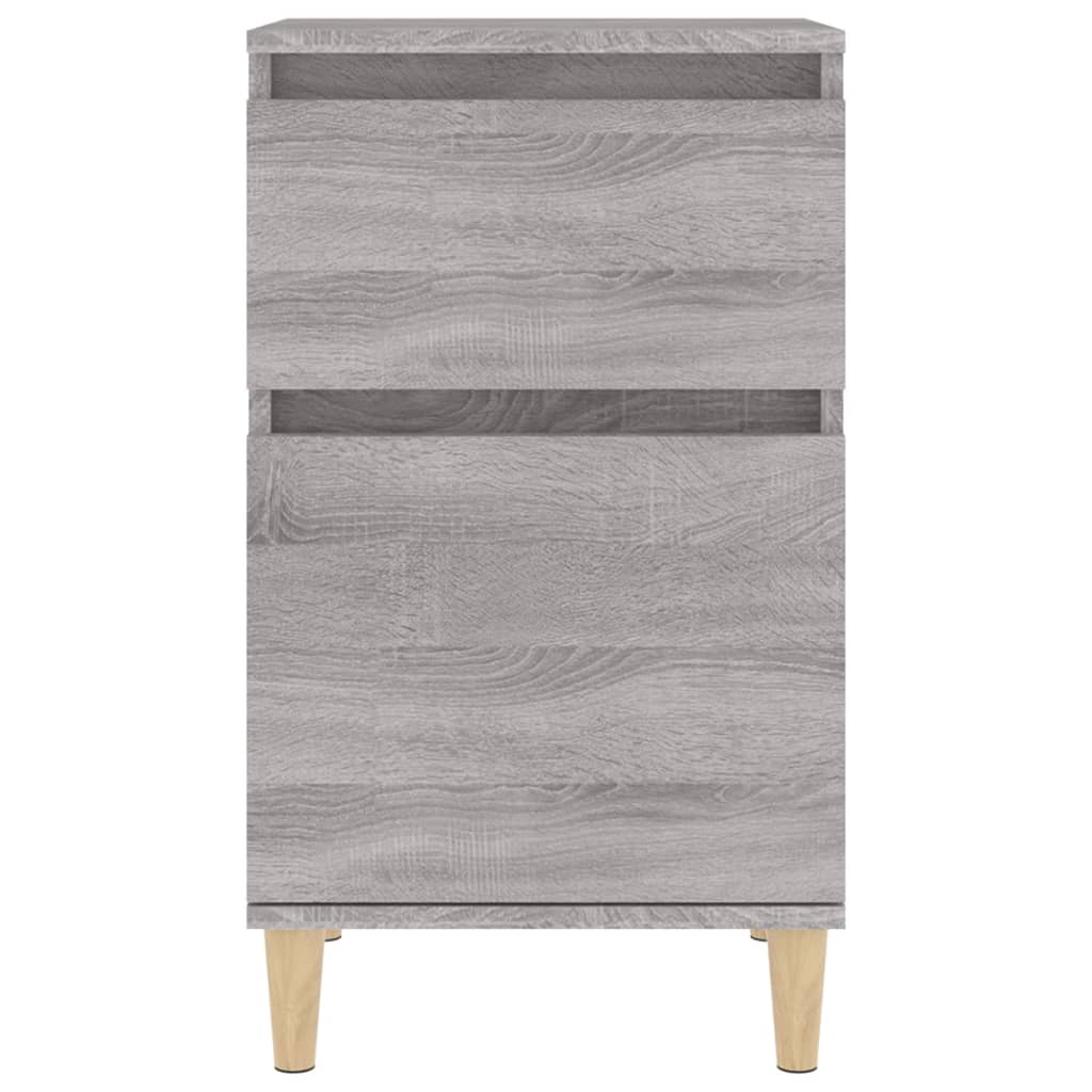 Nachtkastje 40x35x70 cm bewerkt hout grijs sonoma eikenkleurig Nachtkastjes | Creëer jouw Trendy Thuis | Gratis bezorgd & Retour | Trendy.nl