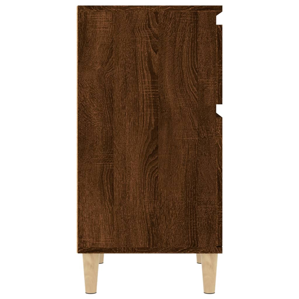 Nachtkastje 40x35x70 cm bruin eikenkleur Nachtkastjes | Creëer jouw Trendy Thuis | Gratis bezorgd & Retour | Trendy.nl