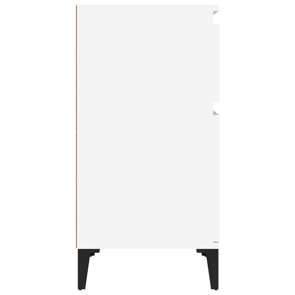 Nachtkastjes 2 st 40x35x70 cm wit Nachtkastjes | Creëer jouw Trendy Thuis | Gratis bezorgd & Retour | Trendy.nl