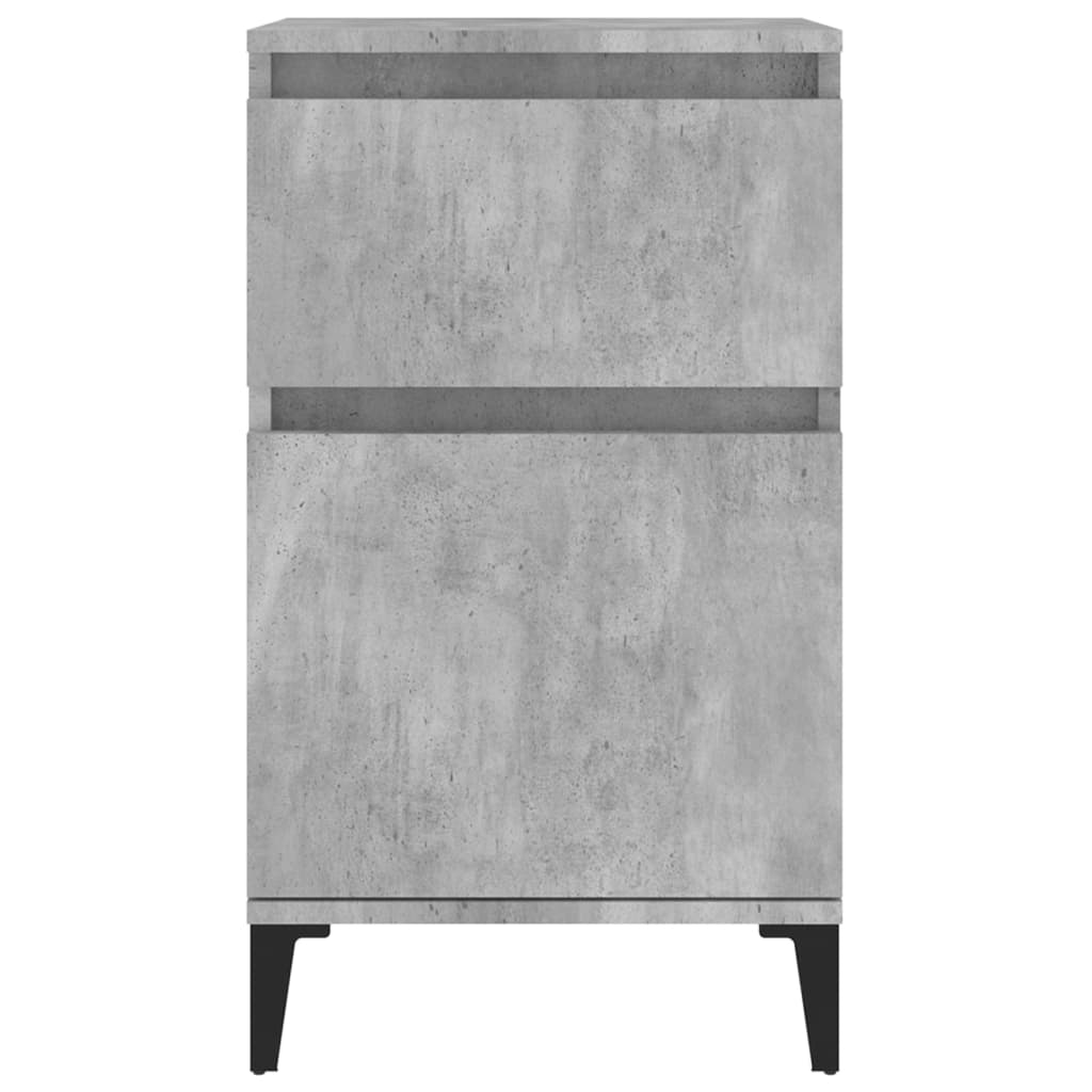 Nachtkastjes 2 st 40x35x70 cm betongrijs Nachtkastjes | Creëer jouw Trendy Thuis | Gratis bezorgd & Retour | Trendy.nl