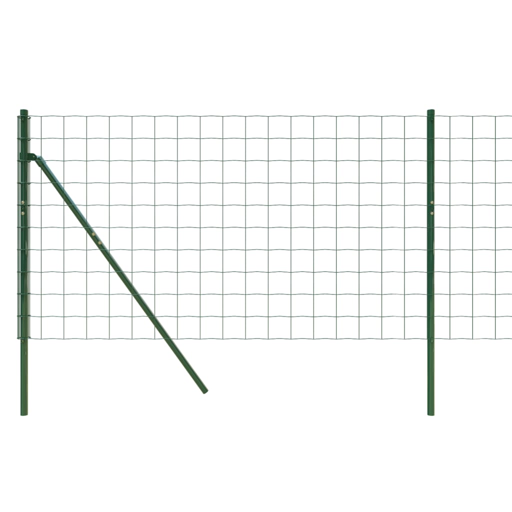 Draadgaashek 1x10 m gegalvaniseerd staal groen Schuttingen & hekwerken | Creëer jouw Trendy Thuis | Gratis bezorgd & Retour | Trendy.nl