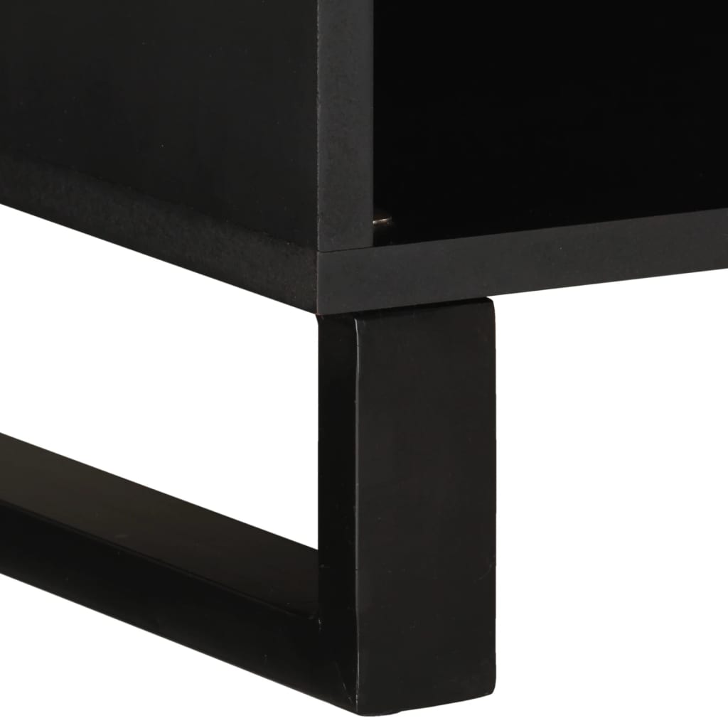 Tv-meubel 85x33x43,5 cm massief acaciahout Cd- & dvd-kasten | Creëer jouw Trendy Thuis | Gratis bezorgd & Retour | Trendy.nl