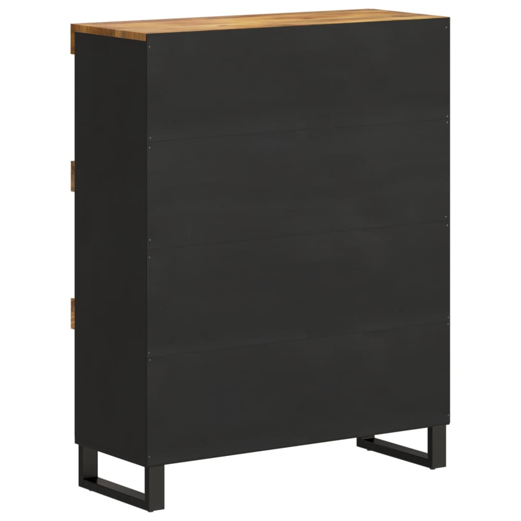 Bijzetkast 85x33x107 cm massief mangohout Nachtkastjes | Creëer jouw Trendy Thuis | Gratis bezorgd & Retour | Trendy.nl