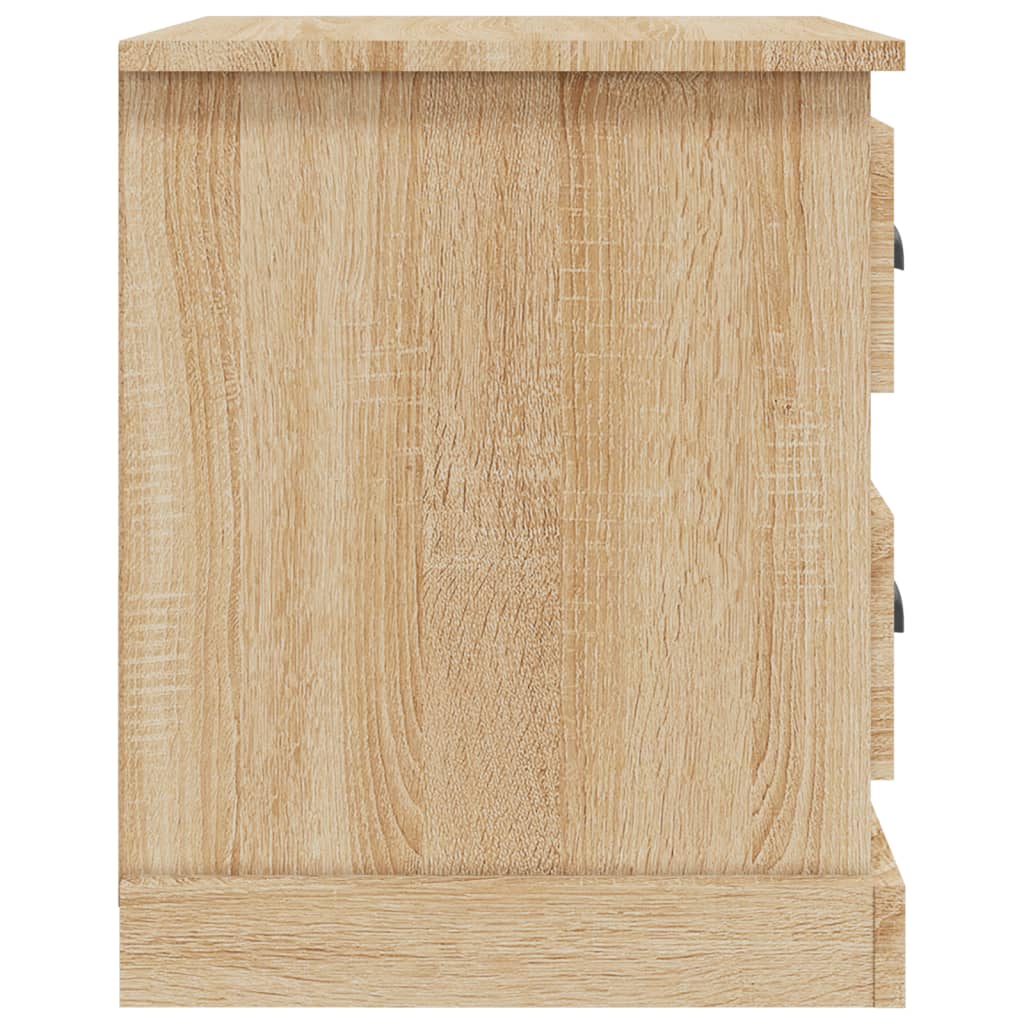 Nachtkastjes 2 st 39x39x47,5 cm bewerkt hout sonoma eikenkleur Nachtkastjes | Creëer jouw Trendy Thuis | Gratis bezorgd & Retour | Trendy.nl