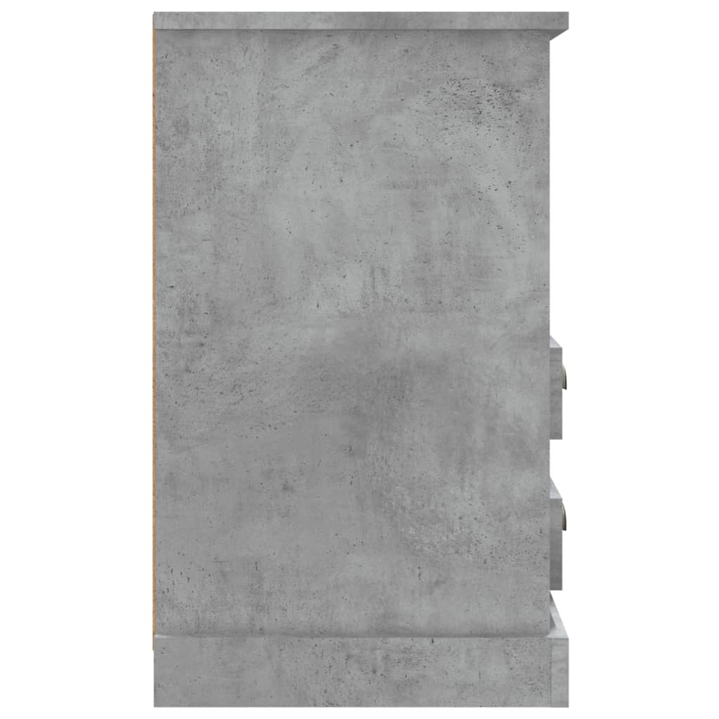 Nachtkastje 43x36x60 cm betongrijs Nachtkastjes | Creëer jouw Trendy Thuis | Gratis bezorgd & Retour | Trendy.nl