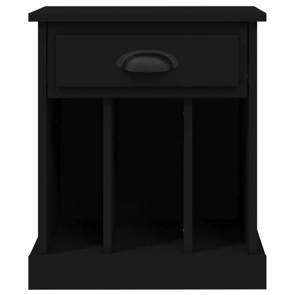 Nachtkastje 43x36x50 cm zwart Nachtkastjes | Creëer jouw Trendy Thuis | Gratis bezorgd & Retour | Trendy.nl