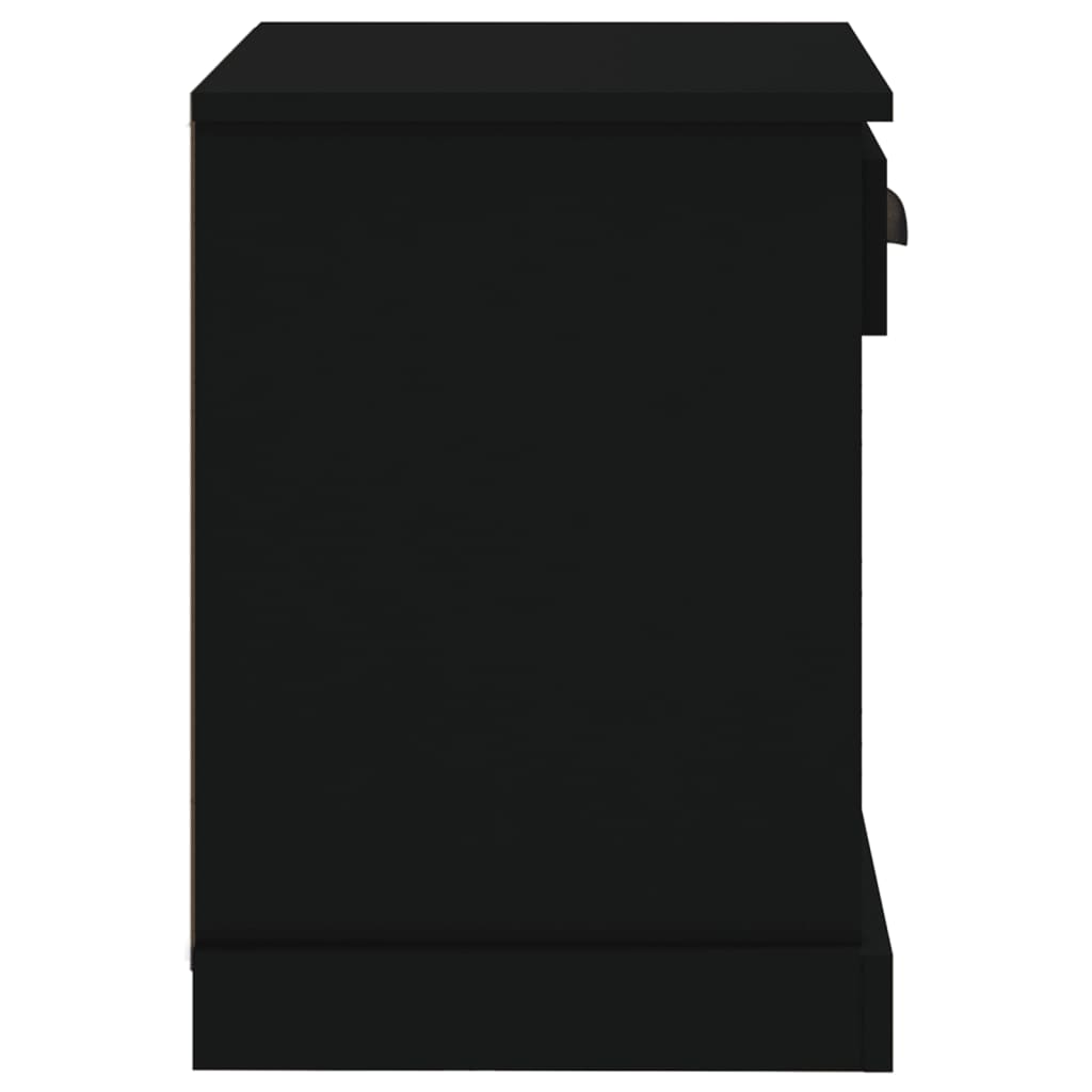Nachtkastjes 2 st 43x36x50 cm zwart Nachtkastjes | Creëer jouw Trendy Thuis | Gratis bezorgd & Retour | Trendy.nl