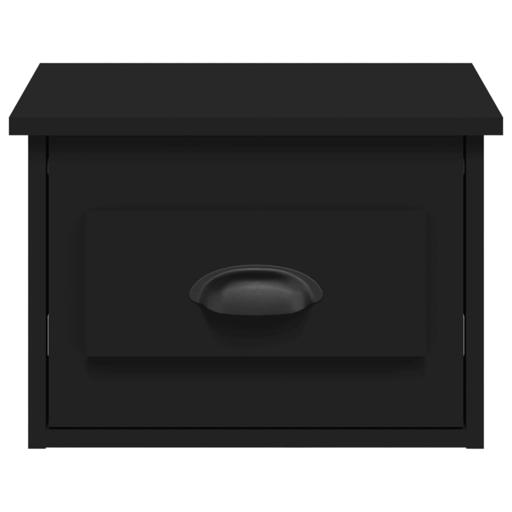 Nachtkastje wandgemonteerd 41,5x36x28 cm zwart Nachtkastjes | Creëer jouw Trendy Thuis | Gratis bezorgd & Retour | Trendy.nl