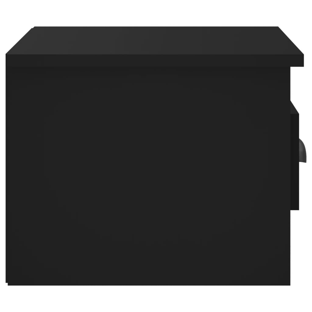 Nachtkastje wandgemonteerd 41,5x36x28 cm zwart Nachtkastjes | Creëer jouw Trendy Thuis | Gratis bezorgd & Retour | Trendy.nl