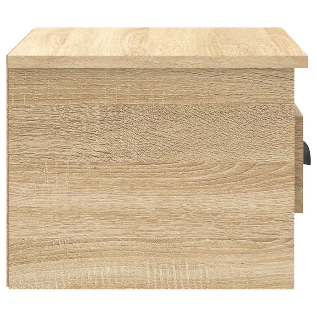 Nachtkastjes 2 st wandgemonteerd 41,5x36x28 cm sonoma eiken Nachtkastjes | Creëer jouw Trendy Thuis | Gratis bezorgd & Retour | Trendy.nl