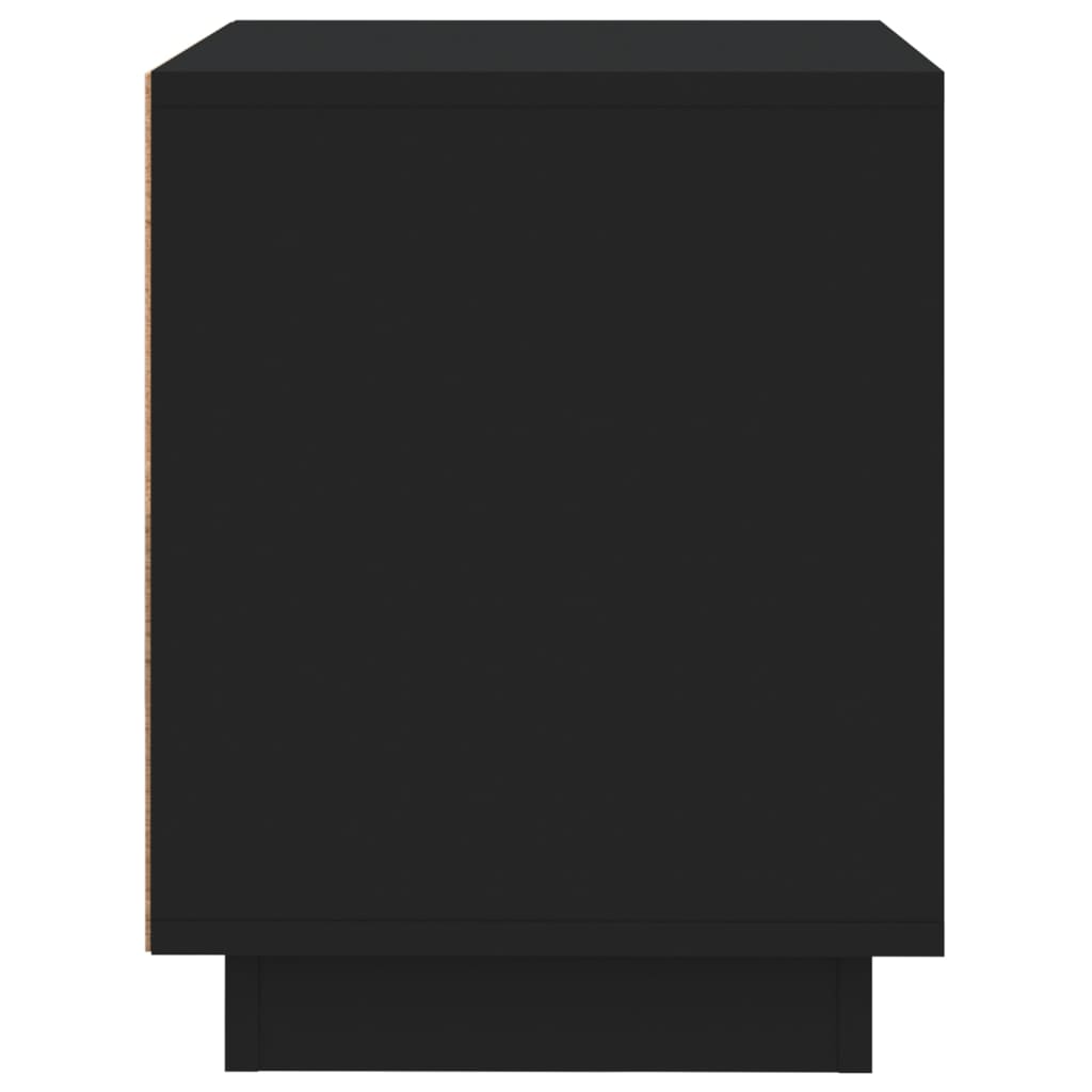 Nachtkastjes 2 st 44x35x45 cm bewerkt hout zwart Nachtkastjes | Creëer jouw Trendy Thuis | Gratis bezorgd & Retour | Trendy.nl