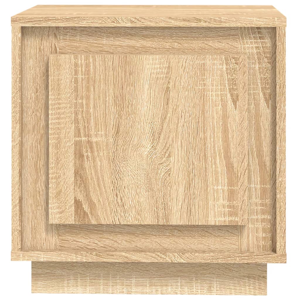 Nachtkastje 44x35x45 cm bewerkt hout sonoma eikenkleurig Nachtkastjes | Creëer jouw Trendy Thuis | Gratis bezorgd & Retour | Trendy.nl