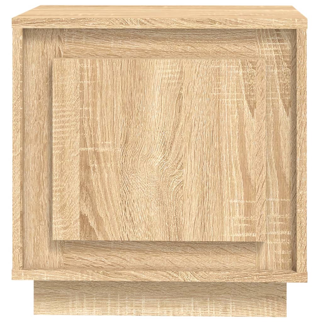 Nachtkastjes 2 st 44x35x45 cm bewerkt hout sonoma eikenkleurig Nachtkastjes | Creëer jouw Trendy Thuis | Gratis bezorgd & Retour | Trendy.nl