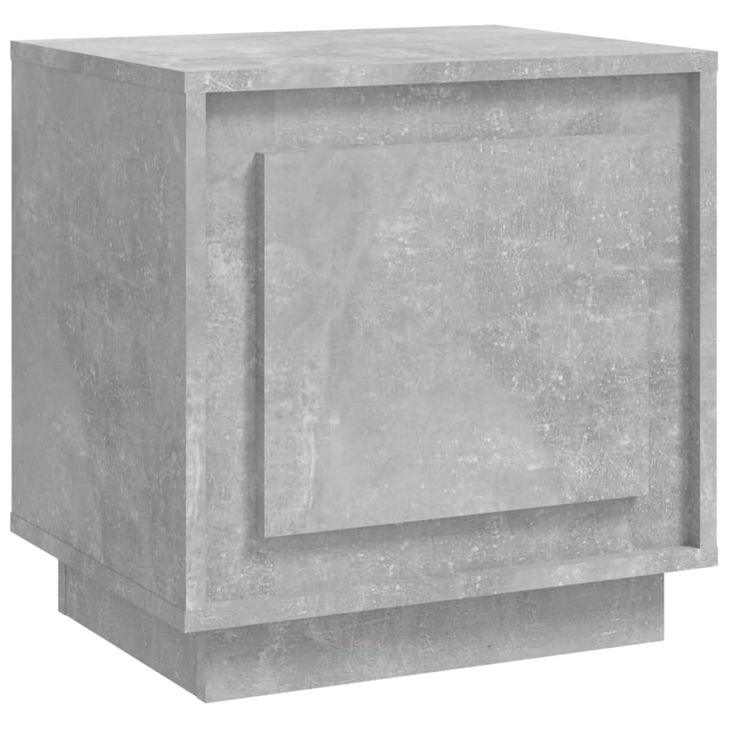 Nachtkastje 44x35x45 cm bewerkt hout betongrijs Nachtkastjes | Creëer jouw Trendy Thuis | Gratis bezorgd & Retour | Trendy.nl