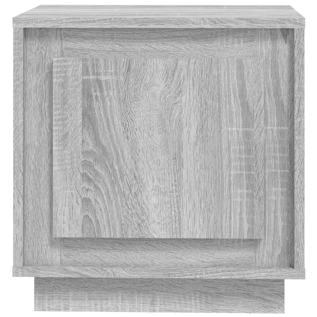 Nachtkastjes 2 st 44x35x45 cm bewerkt hout grijs sonoma eiken Nachtkastjes | Creëer jouw Trendy Thuis | Gratis bezorgd & Retour | Trendy.nl