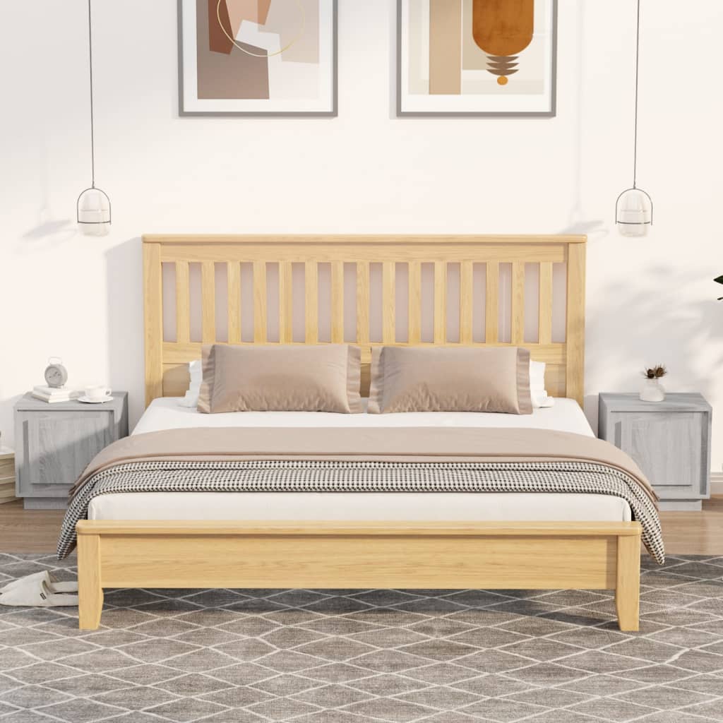 Nachtkastjes 2 st 44x35x45 cm bewerkt hout grijs sonoma eiken Nachtkastjes | Creëer jouw Trendy Thuis | Gratis bezorgd & Retour | Trendy.nl