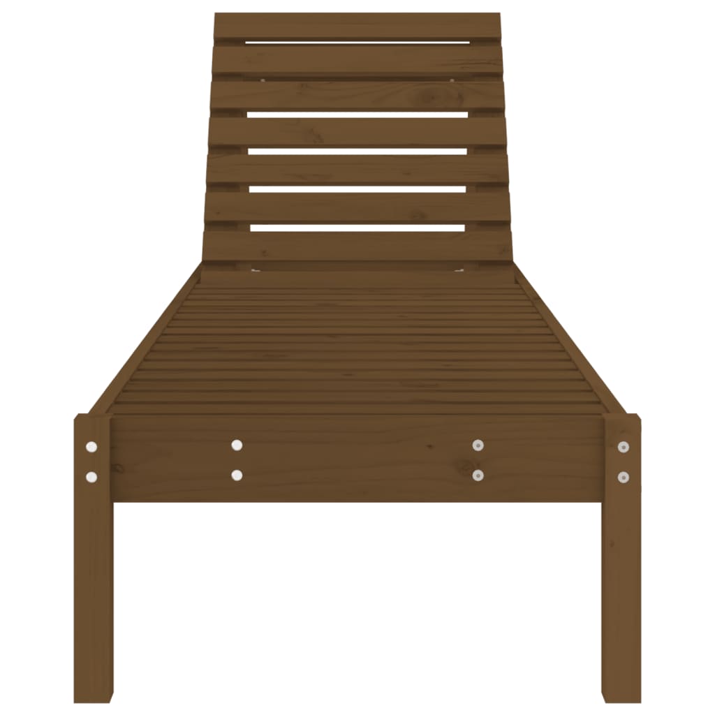 Ligbed 199,5x60x74 cm massief grenenhout bruin Ligstoelen | Creëer jouw Trendy Thuis | Gratis bezorgd & Retour | Trendy.nl