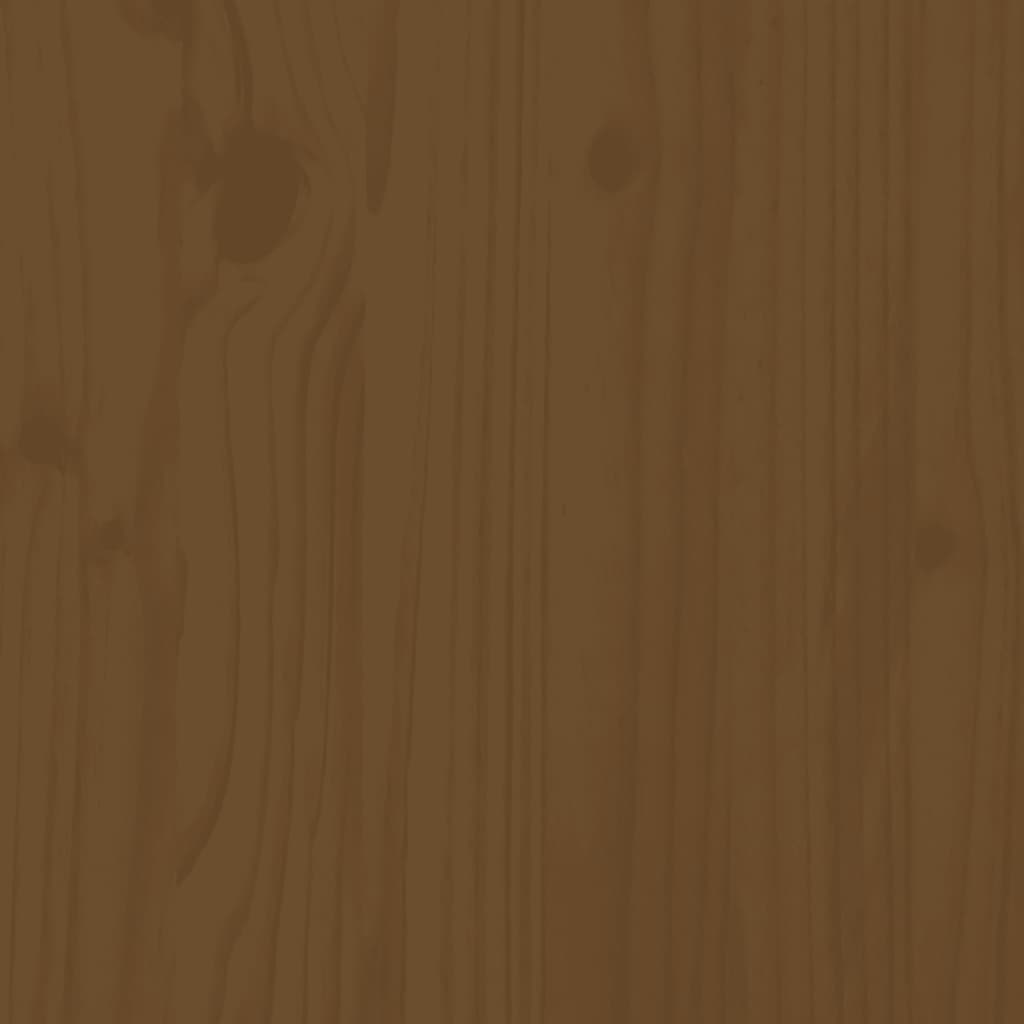 Ligbed 199,5x60x74 cm massief grenenhout bruin Ligstoelen | Creëer jouw Trendy Thuis | Gratis bezorgd & Retour | Trendy.nl