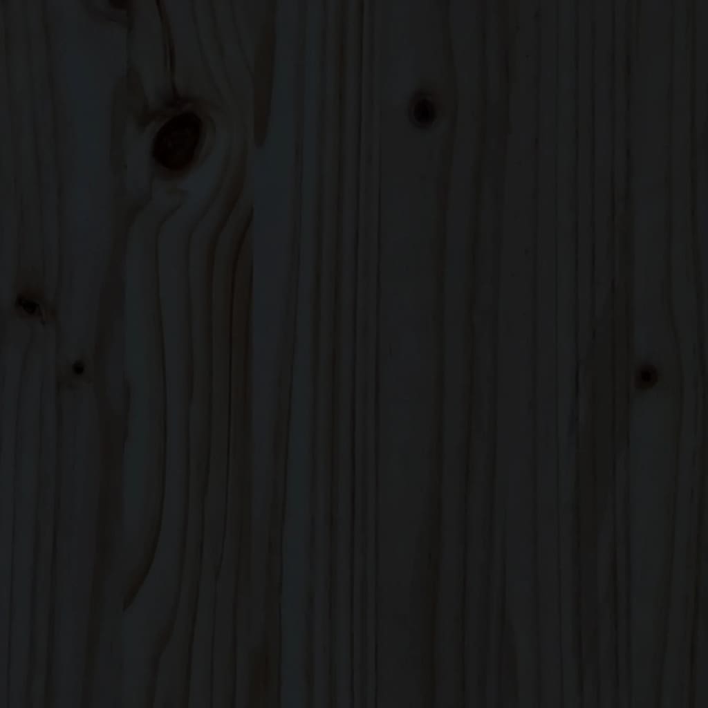 Plantenbak verhoogd 101x50x57 cm massief grenenhout zwart Bloempotten & plantenbakken | Creëer jouw Trendy Thuis | Gratis bezorgd & Retour | Trendy.nl