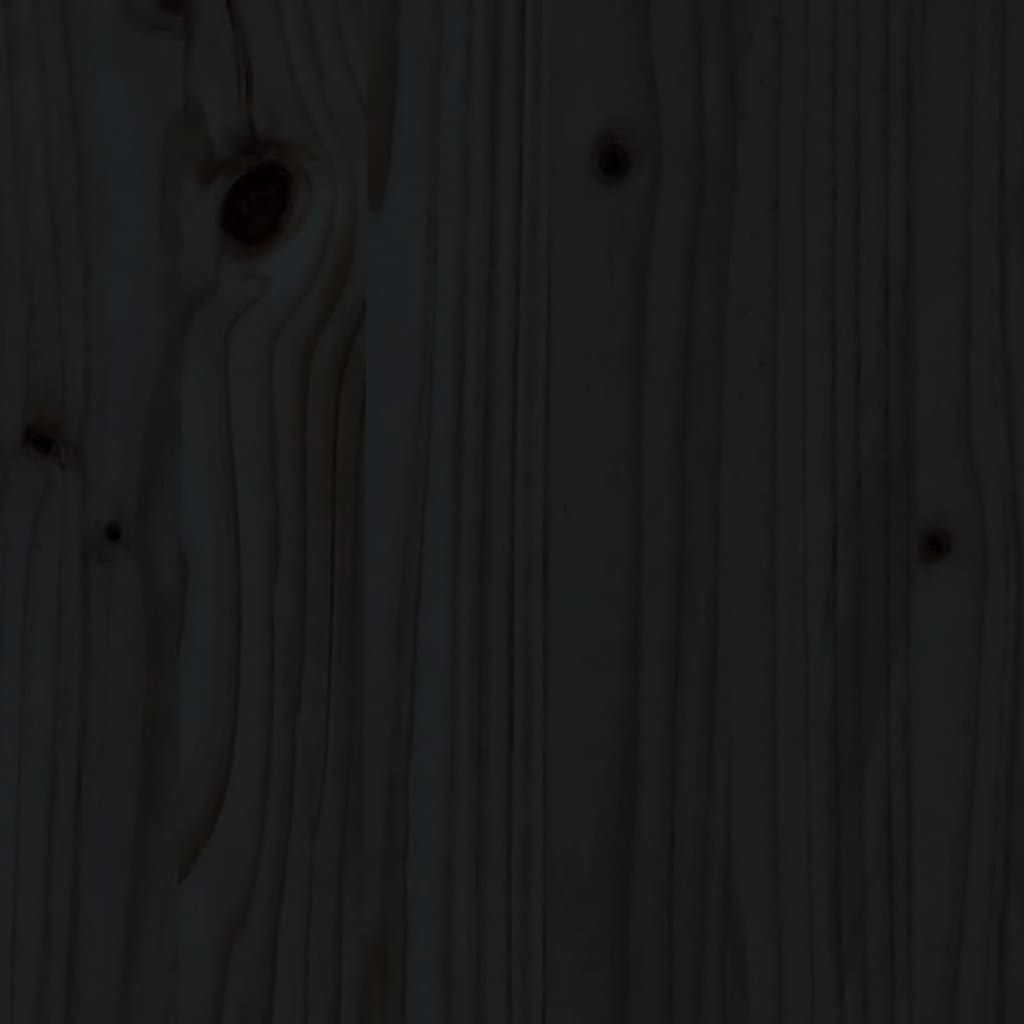 Barkrukken 2 st 40x36x75 cm massief grenenhout zwart Tuinstoelen | Creëer jouw Trendy Thuis | Gratis bezorgd & Retour | Trendy.nl