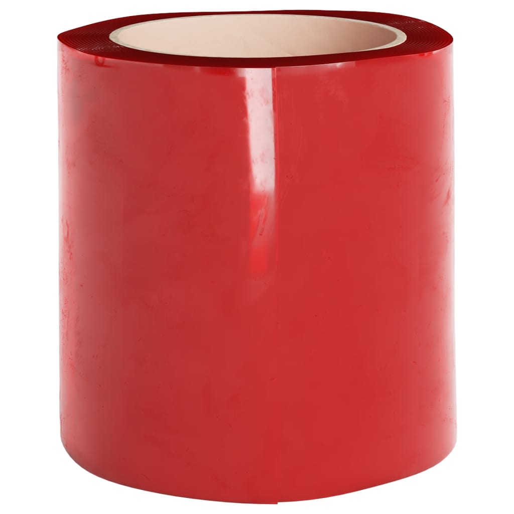 Deurgordijn 200x1,6 mm 10 m PVC rood Gordijnen & vitrages | Creëer jouw Trendy Thuis | Gratis bezorgd & Retour | Trendy.nl