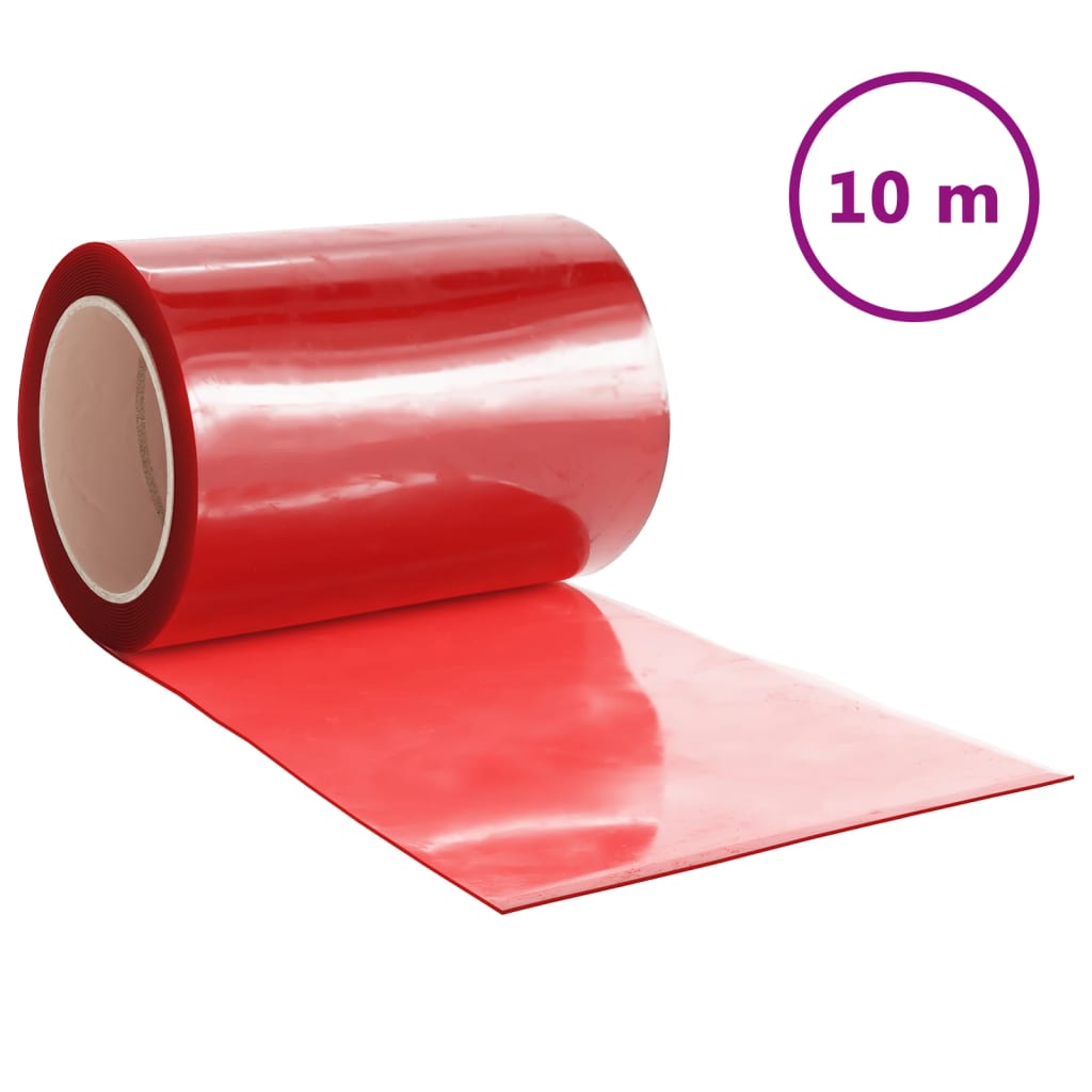 Deurgordijn 300x2,6 mm 10 m PVC rood Gordijnen & vitrages | Creëer jouw Trendy Thuis | Gratis bezorgd & Retour | Trendy.nl