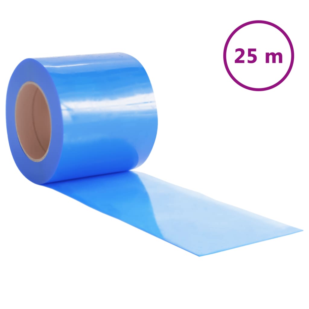 Deurgordijn 200x1,6 mm 25 m PVC blauw Gordijnen & vitrages | Creëer jouw Trendy Thuis | Gratis bezorgd & Retour | Trendy.nl